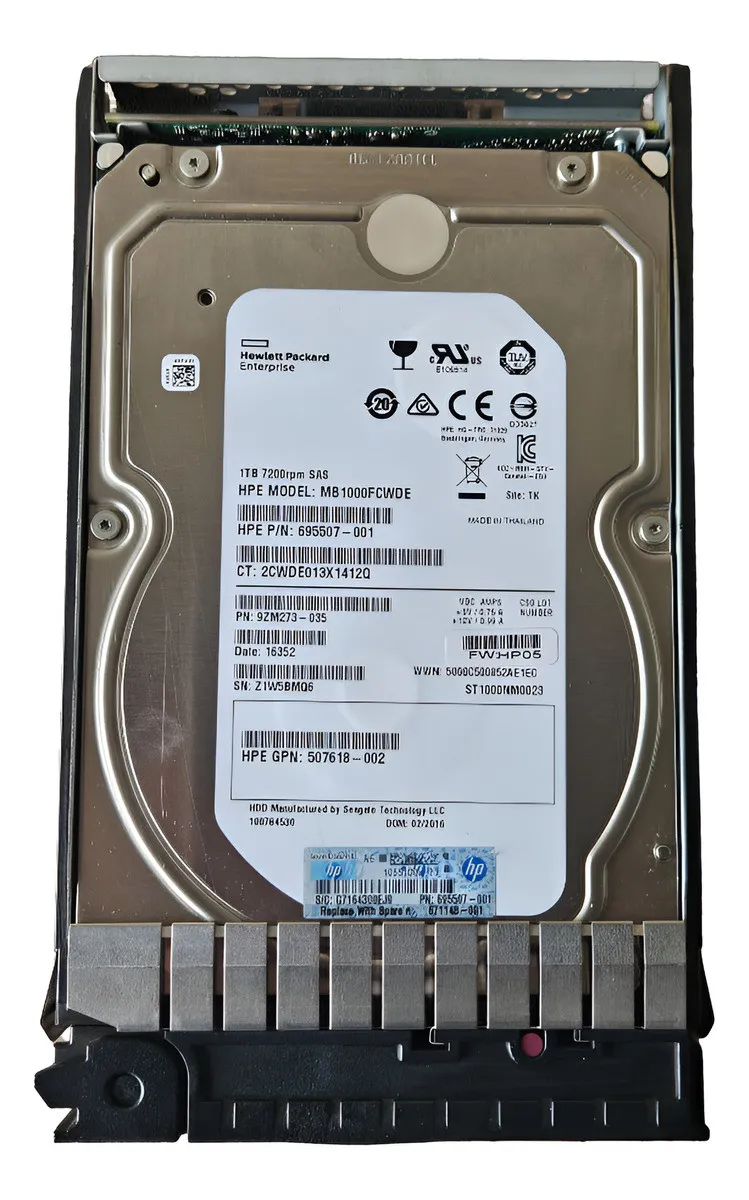 HD HP 1TB, 671148-001, FATA, 3.5, 7.2K, M6412, EVA 4400, 6400, 8400