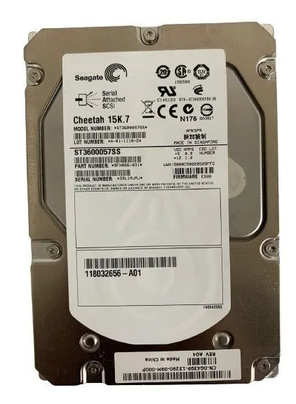 HD SEAGATE 600GB 15K 3.5 SAS 9FN066-009, 5049039 