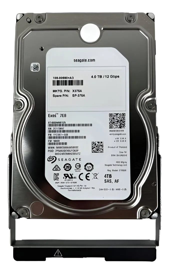 X375A NETAPP 4TB NL-SAS 12G 7.2K  3.5 LFF HDD (ST4000NM0125)