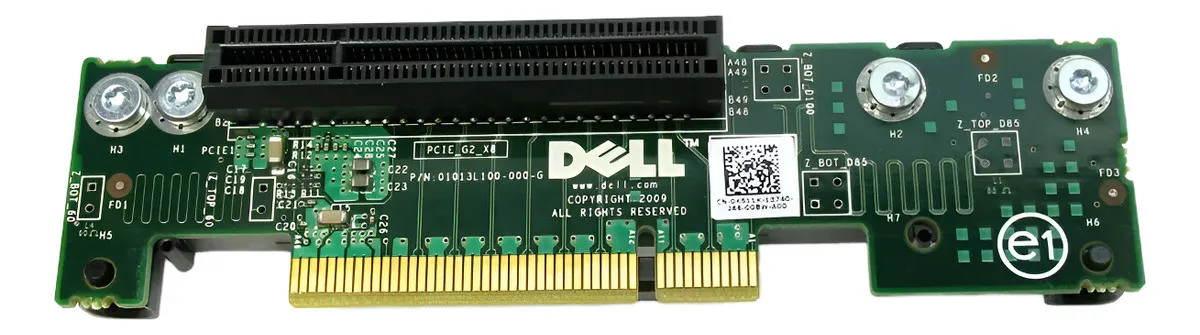 PLACA RISER DELL, K511K, POWEREDGE R310, PCI-E X8