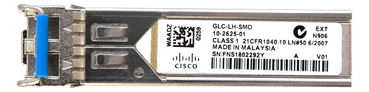 Gbic Sfp Cisco, Glc-lh-smd, 1000base-lx/lh, Mmf/smf, 1310nm, Dom