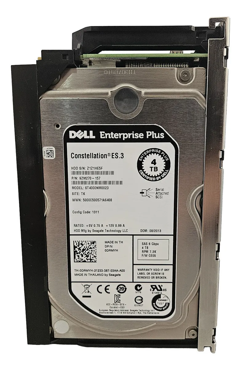 HD DELL COMPELLENT 4TB, DRMYH, 3.5, NL SAS, 7,2K, 6GBPS