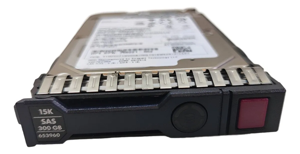 HD HP G8 G9 300-GB 6G 15K 2.5 SAS 653960-001