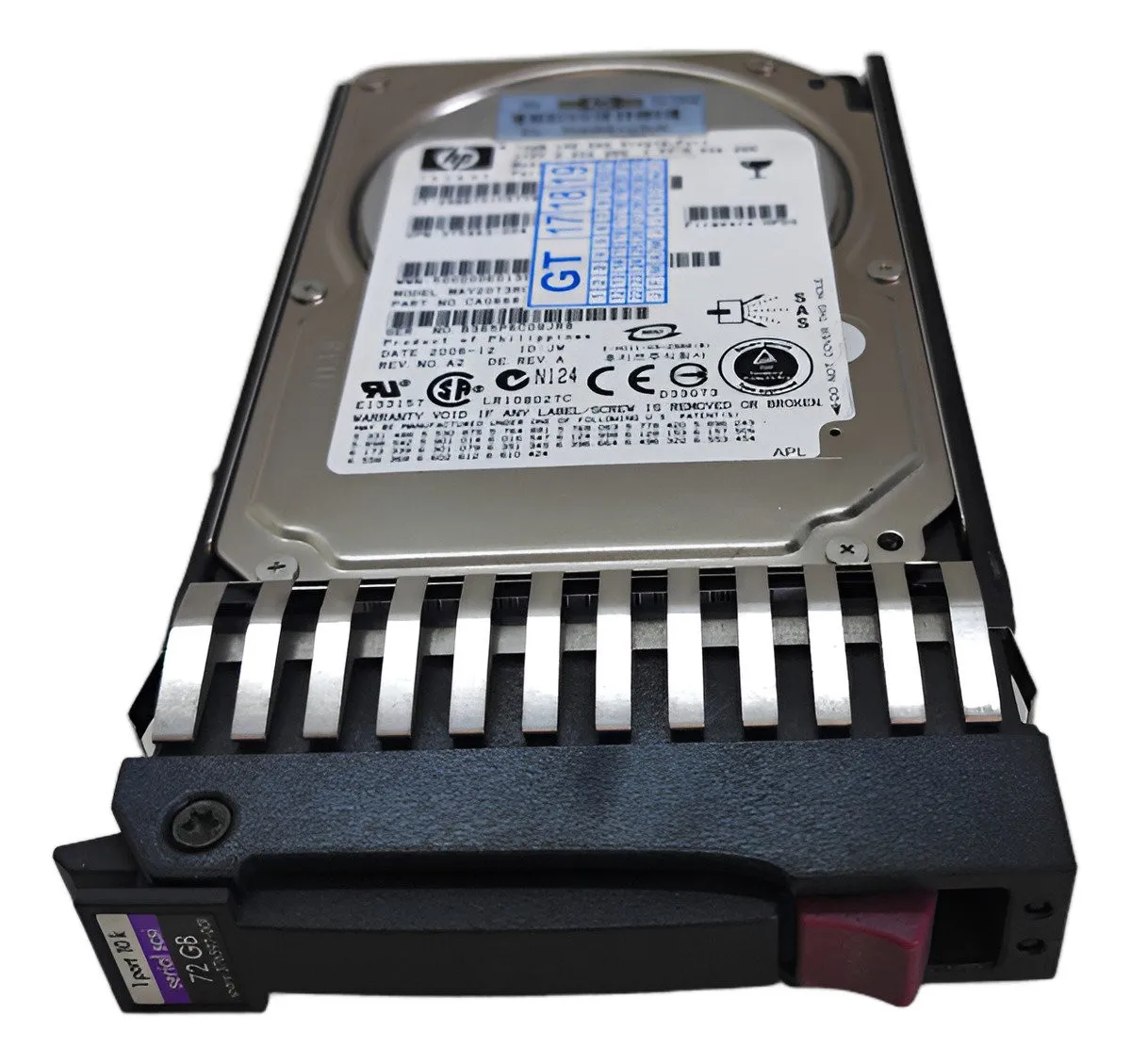 HD HP 72GB 10K  2.5 SAS 376597-001 375696-002 ST973401SS C/ GAVETA 378343