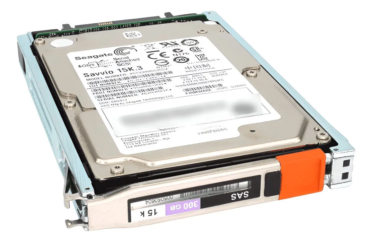 005050604 EMC HD 300GB 15K 6G 2.5INCH SAS ST9300653SS