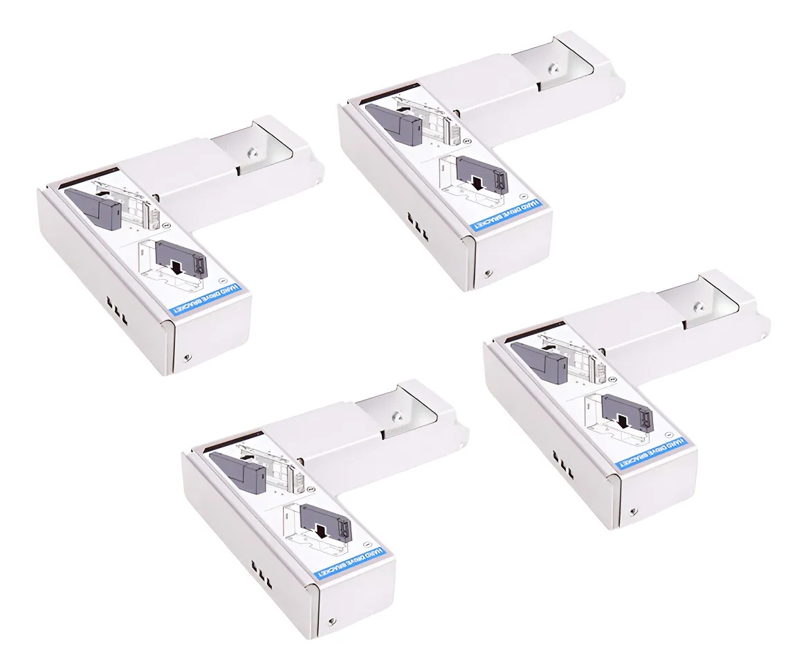 KIT 4 ADAPTADOR GAVETA SERVIDOR DELL, 9W8C4, HD SSD, 3.5/2.5
