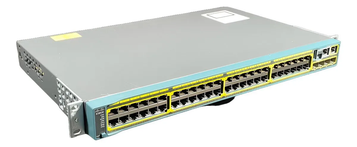 SWITCH CISCO CATALYST 2960S, WS-C2960S-48TS-L, 48 PORT 