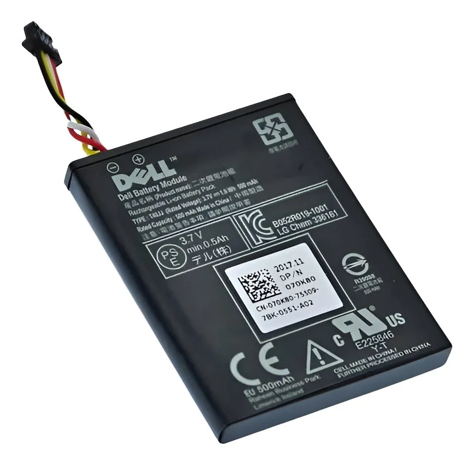 BATERIA DELL POWEREDGE 70K80 T40JJ H132V PERC H710 H810 H730