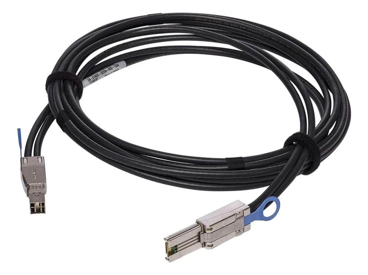 CABO MINI SAS HP 691973-003 SFF8644 PARA SFF8088 2M 12GBPS