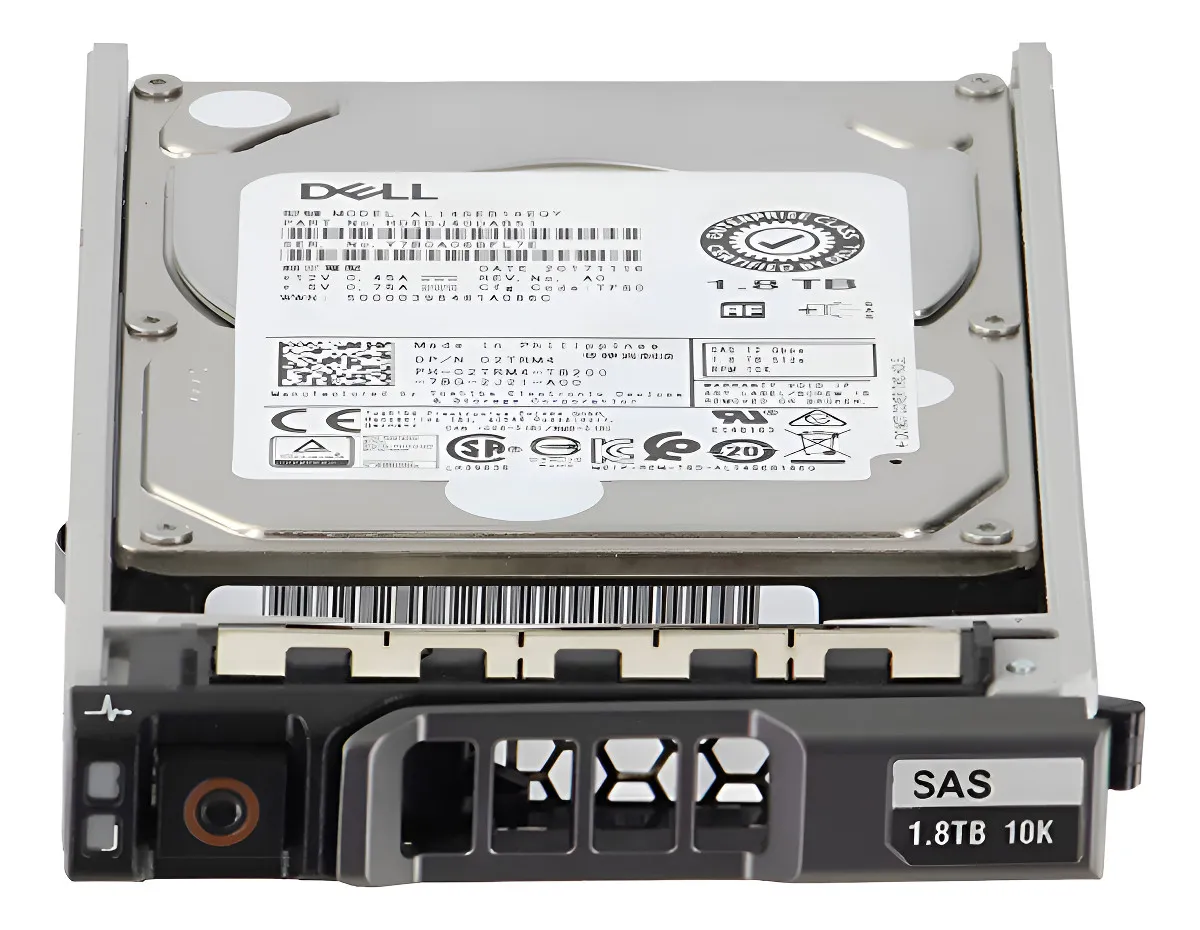 HD DELL ENTERPRISE 1.8TB, 2TRM4, 2.5, SAS, 10K, 12GBPS, G11 A G13, w/ G176J