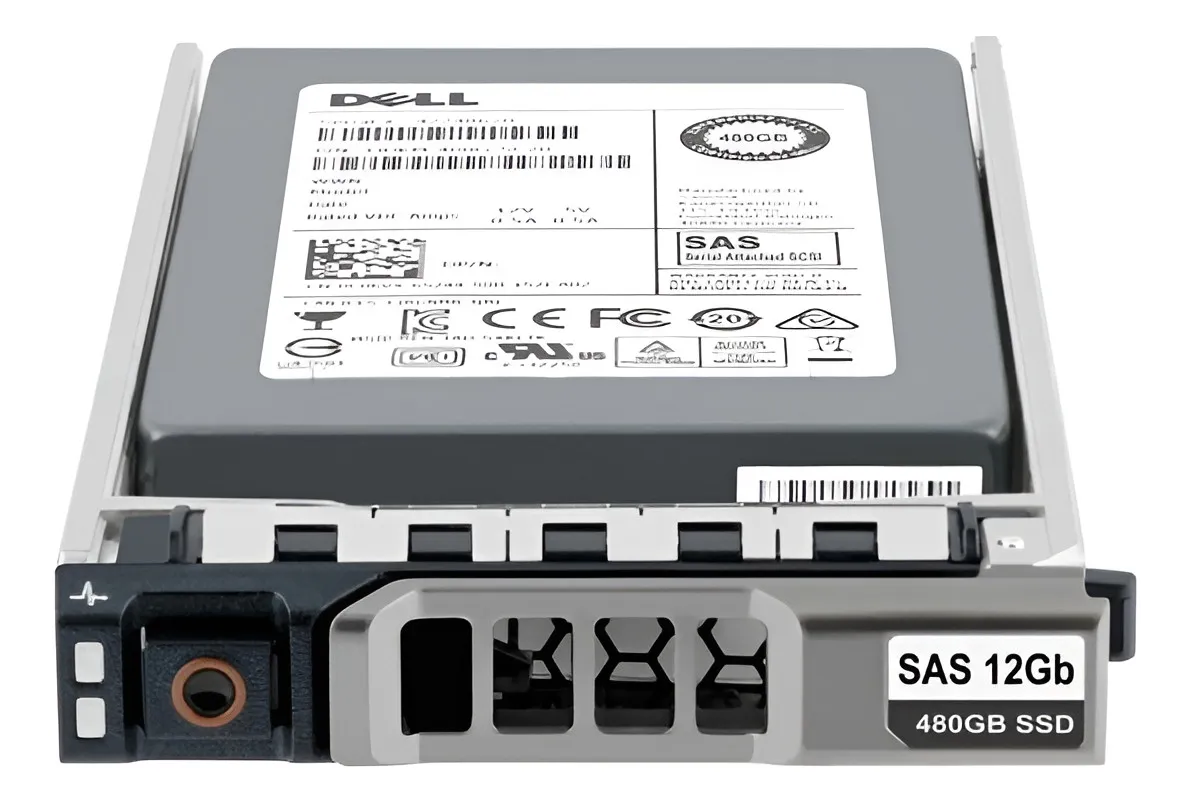 SSD DELL 480GB, M854P, 2.5, SAS, 12GBPS, READ INTENSIVE, w/ G176J