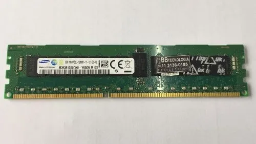 MEMÓRIA DDR3L ECC REG 1600MHZ 8GB 1RX4, 12800R SAMSUNG, M393B1G70QH0-YK0