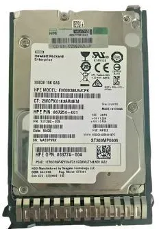 870753-B21 HP 300GB 15K 12G 2,5INCH SAS HDD