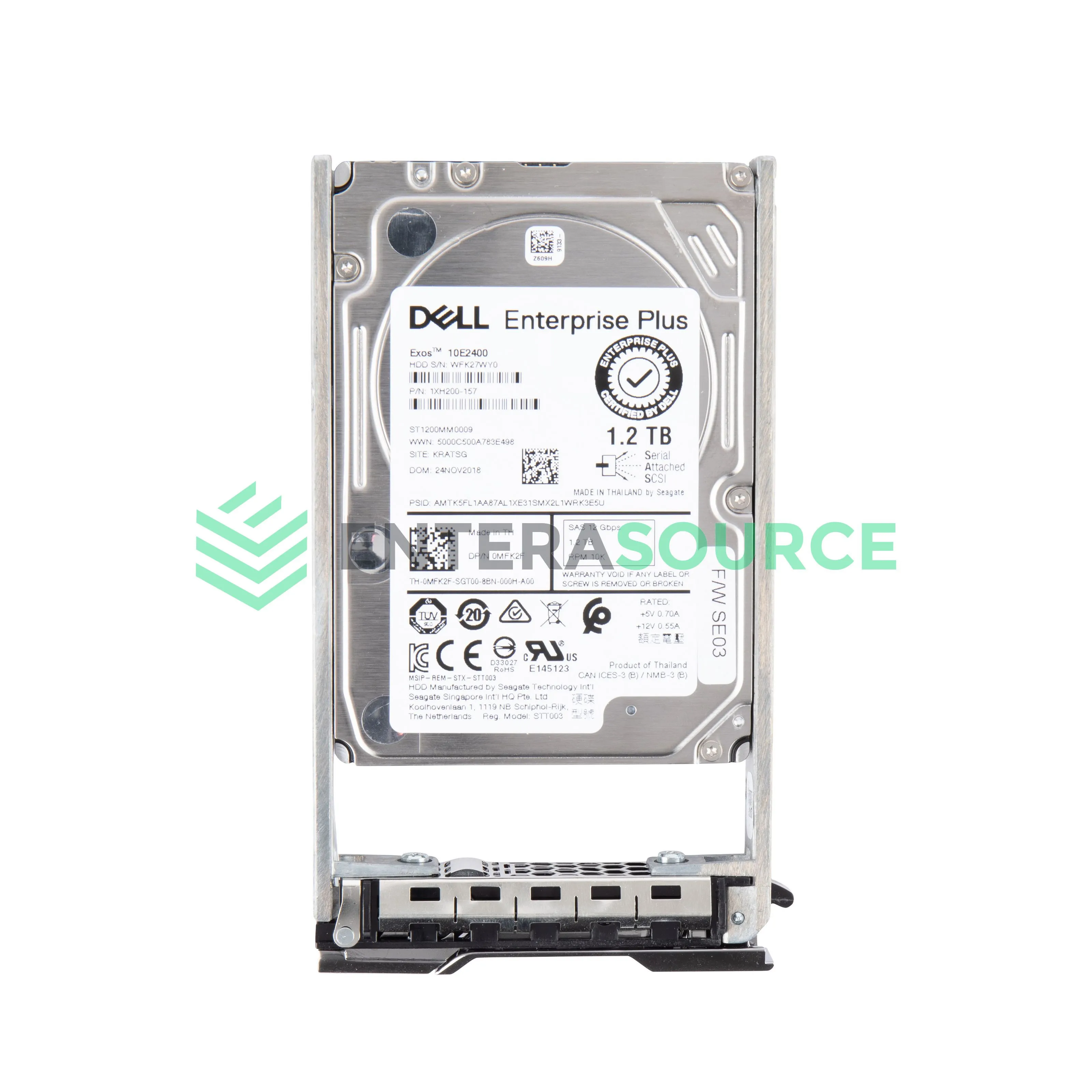 MFK2F_EQL Disk 1.2TB 10K SAS 2.5 12G EQL