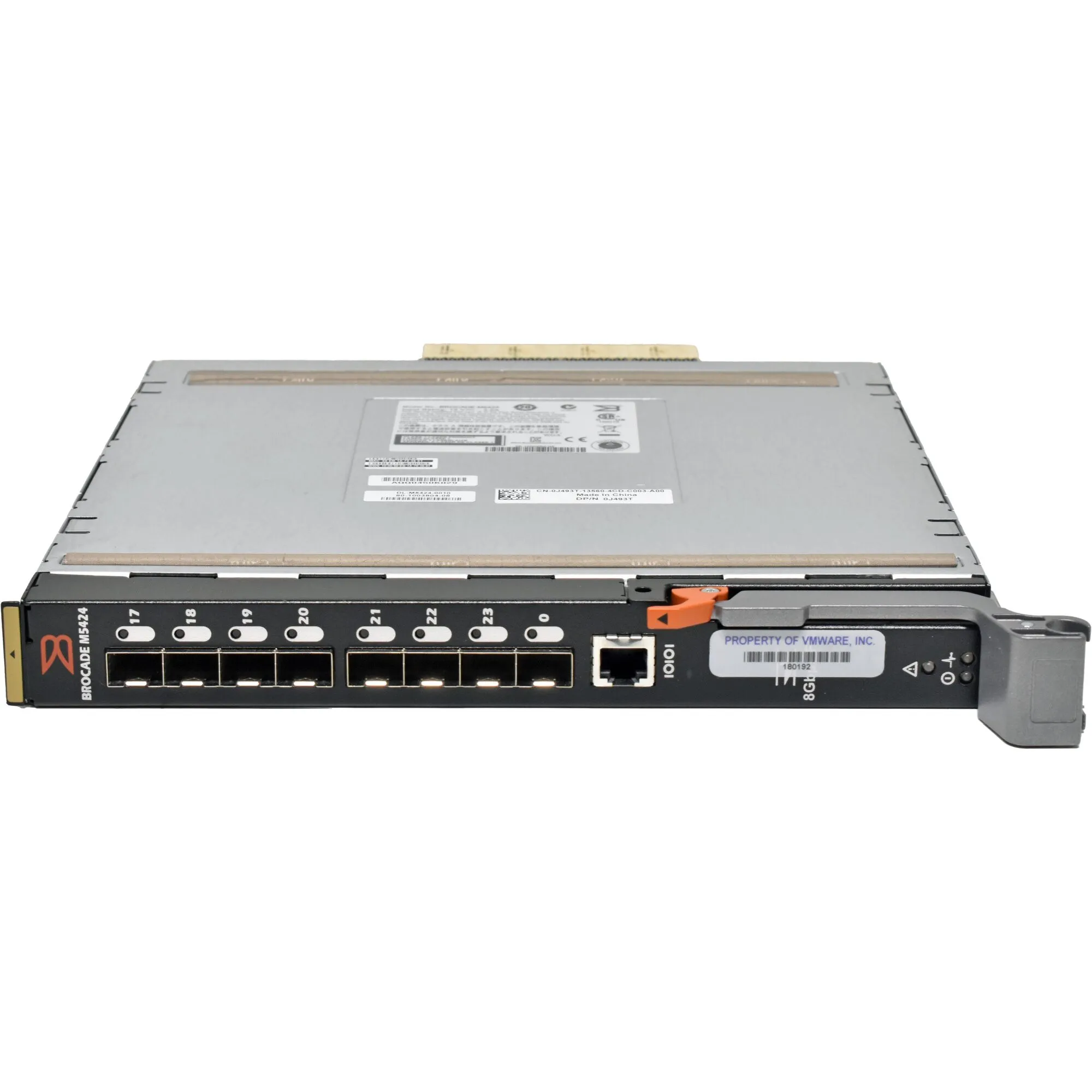 H456K Dell Dell Brocade M5424 FC 8G 24 ports active. incl. 4x 8GB sfps