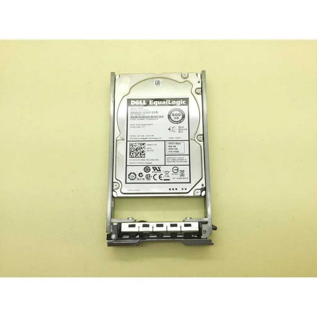 G11X0 Dell Disk 600GB 10K SAS 2.5 EQL