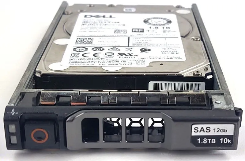 JY57X DELL 1,8TB 10K 12G 2,5INCH SAS HDD