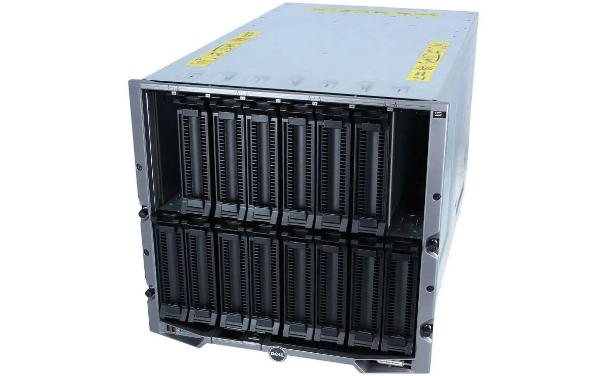 M1000E-4PSU DELL M1000E ENCLOSURE 2*CMC 4*PSU 9*FANS BACKPLANE V1,1