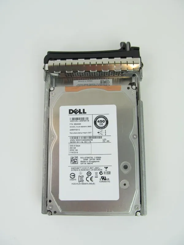 TYV9R Dell 450GB 15K 6G SAS 3.5 DELL