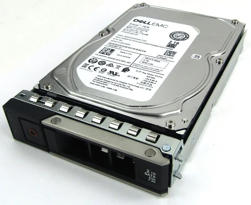 X7C91 DELL 2TB 7.2K 6G 3.5INCH SATA HDD