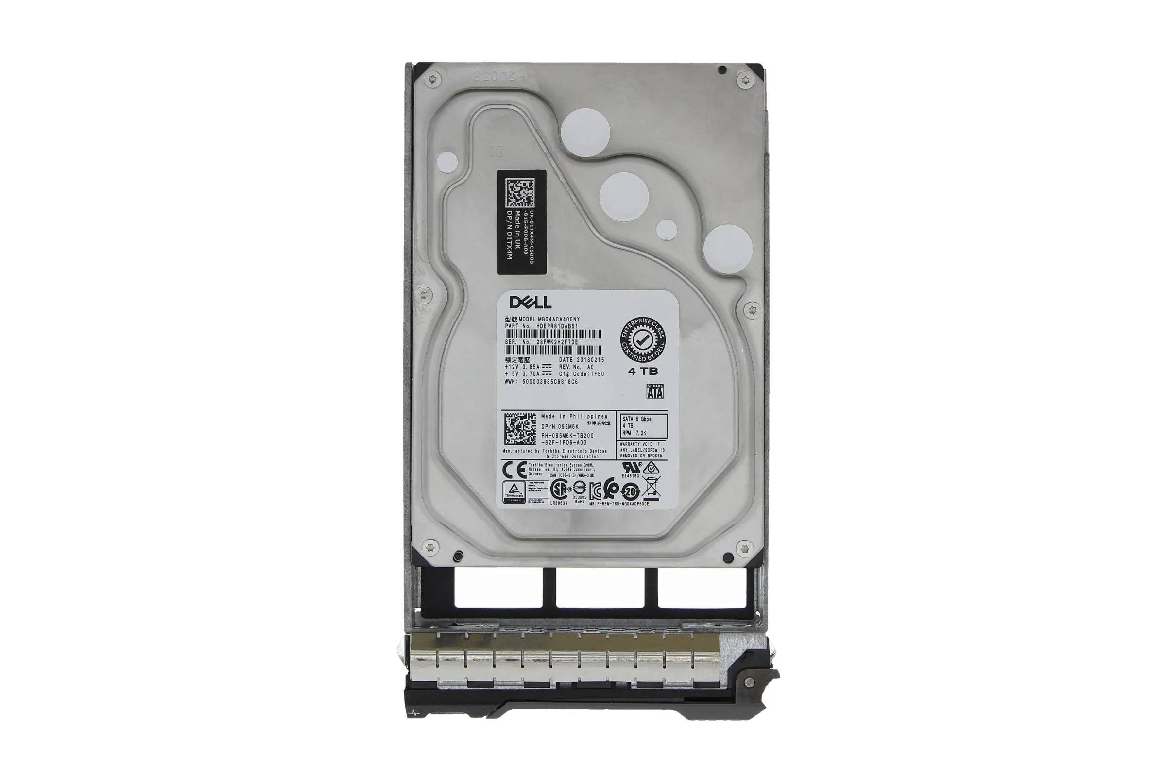 95M6K 4TB 7.2K 6G SATA 3.5