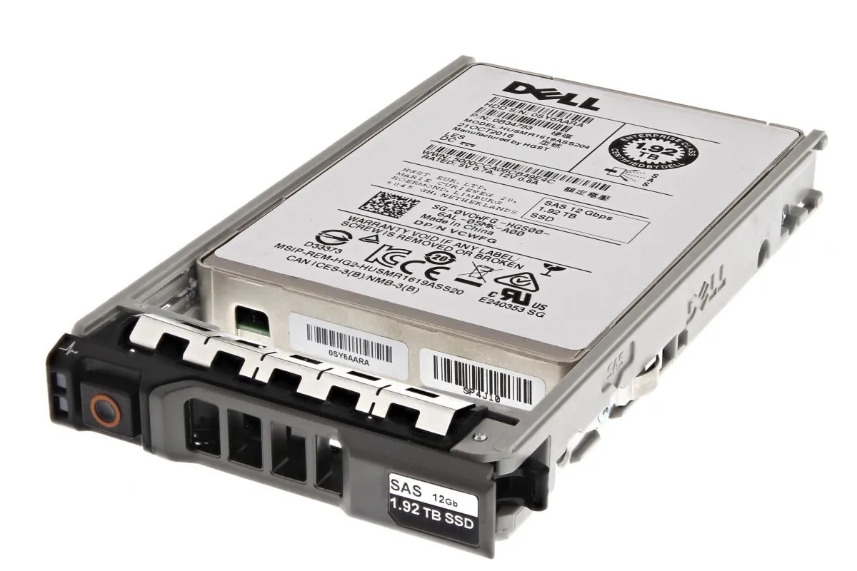 VCWFG 1.92TB SSD 12G SAS 2.5 RI MLC