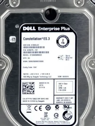 401-ABDM Dell 2TB 7.2K 12G SAS 2.5