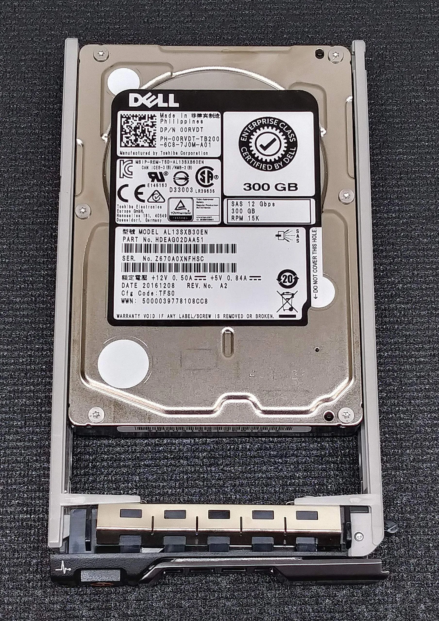 ST3300657SS Dell Disk 300GB 15K 6G SAS 3.5