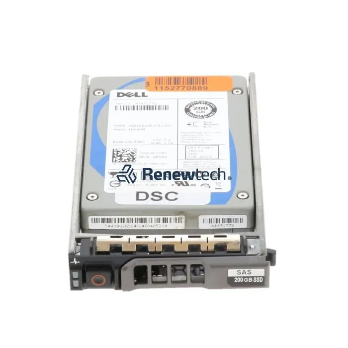 400-AUTW Dell 200GB SSD 6G SATA 2.5 MU MLC