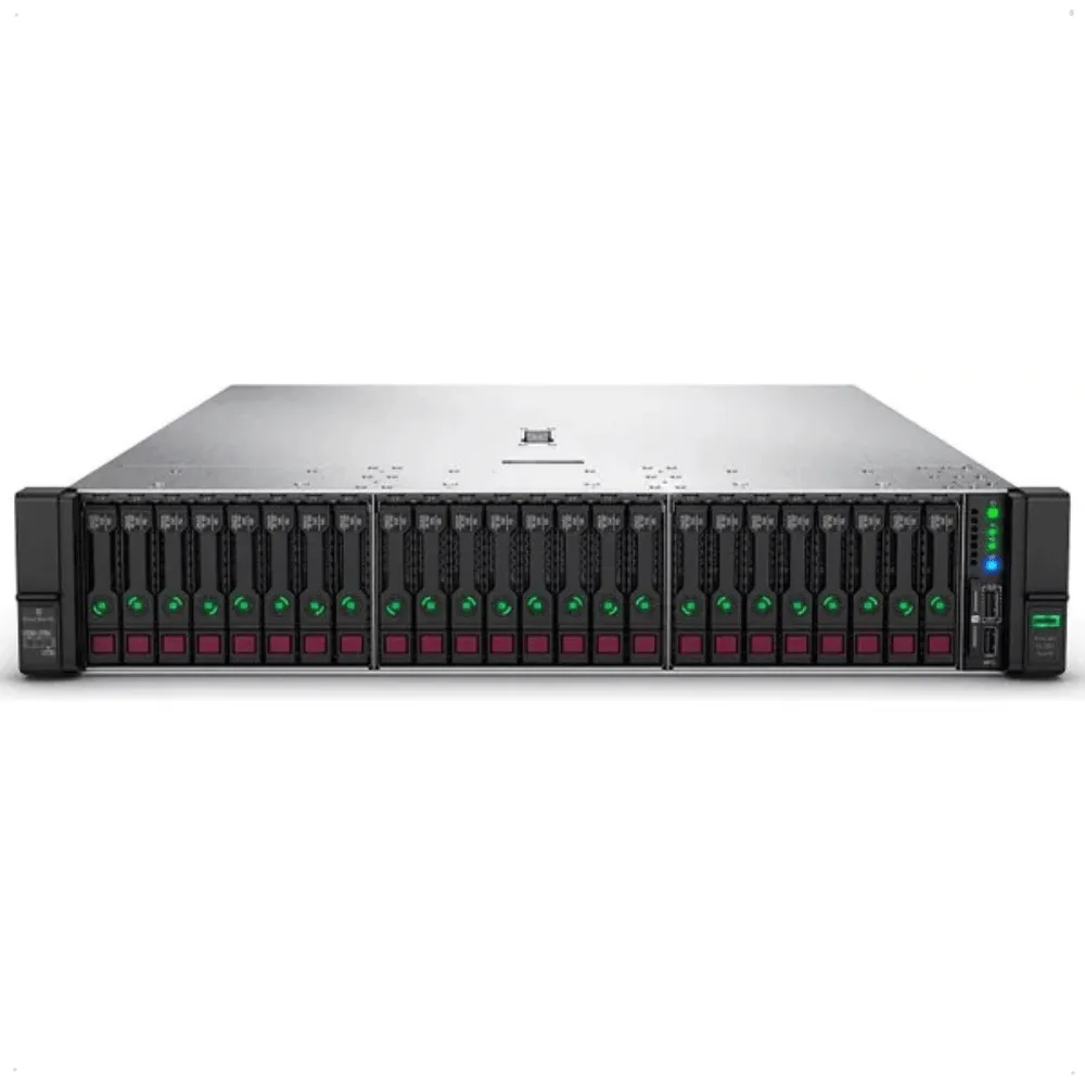 Servidor HP DL380 G10 24SFF DUAL GOLD 16C 512GB RAM HD 2.4TB SAS