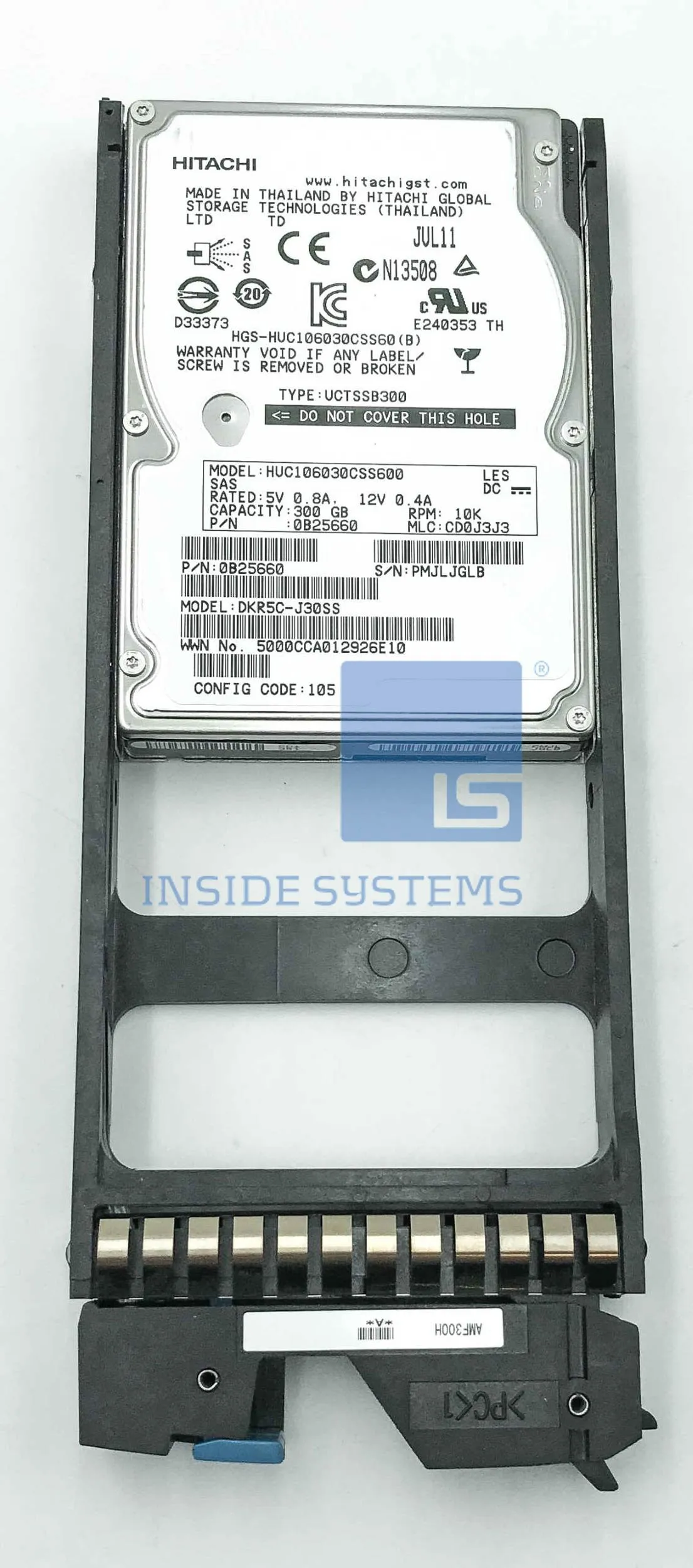 DF-F800-AMF300 AMS2x00 300GB 10K SAS SFF