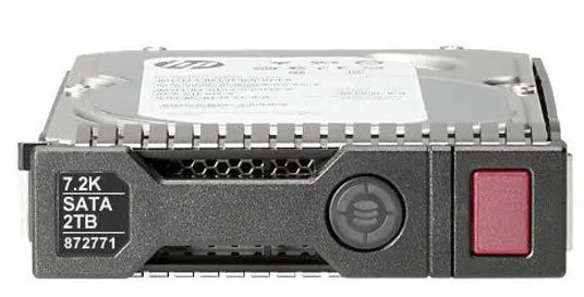 872489-B21 HP 2TB 7.2K 6G 3.5INCH SC DS SATA HDD