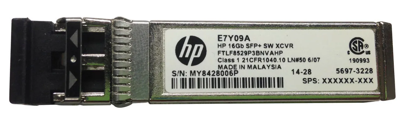 E7Y09A HP 16GB SFP+ SHORT WAVE SFP