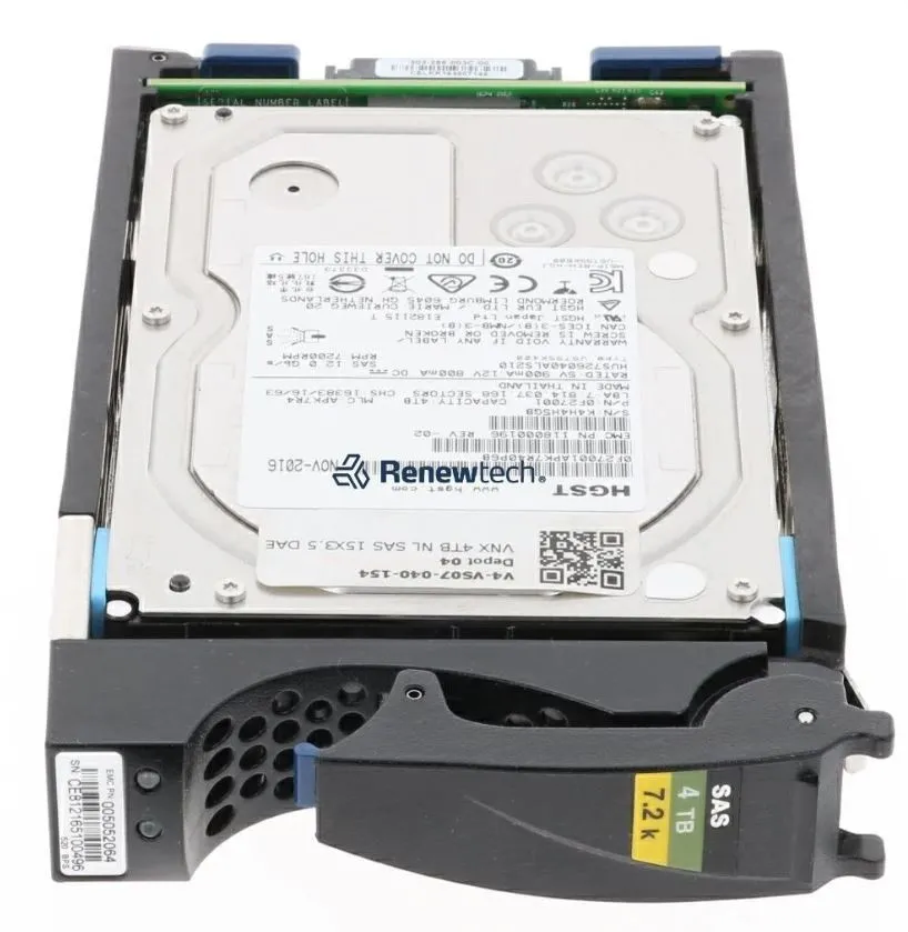 V3-VS07-040 EMC Disk 4TB 7.2K 3.5 6Gb/sec SAS