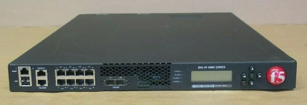 BIG-IP4000 F5 NETWORKS BIG-IP 4000 LOAD BALANCER TRAFFIC MANAGER 2*PSU