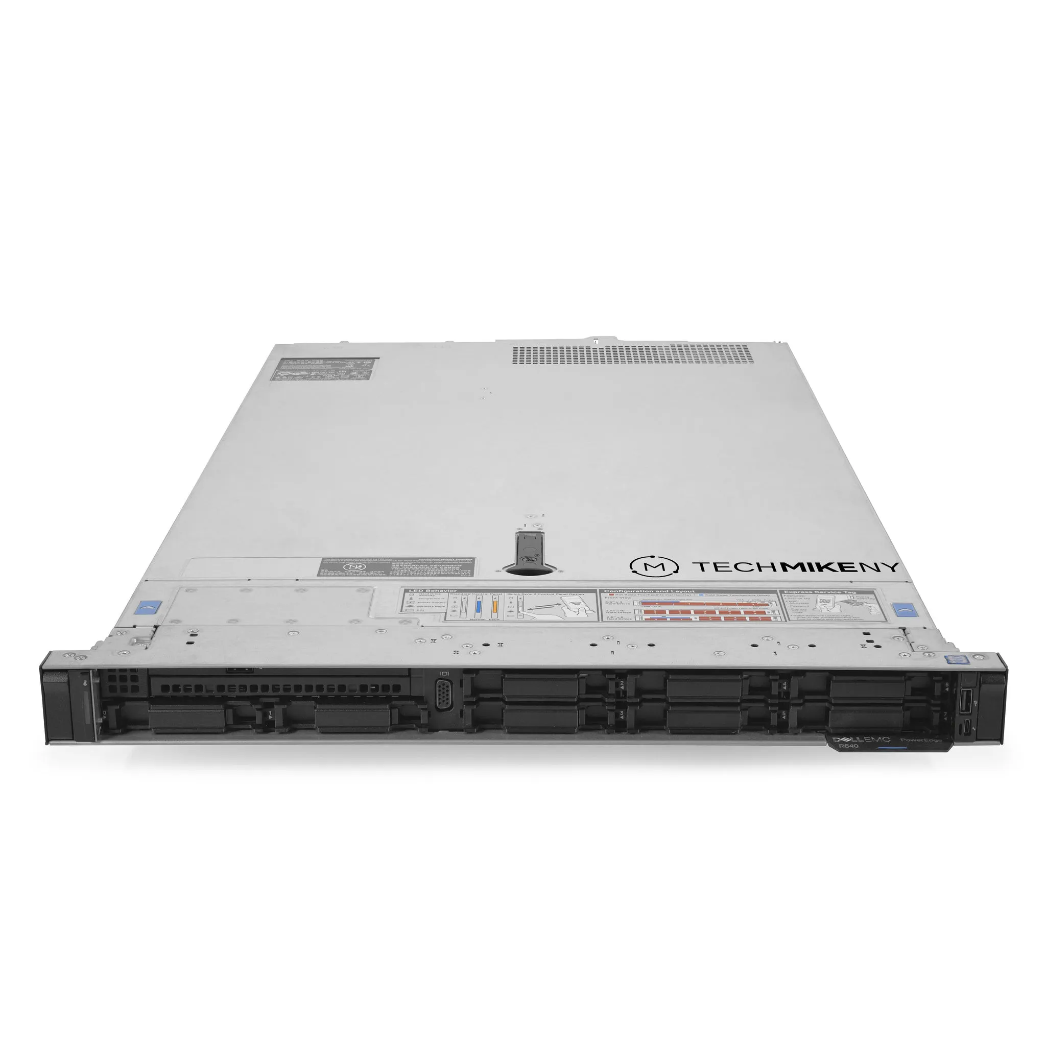 PER640 BASE - 8-BAY Dell Dell PowerEdge R640 8bay 2.5 Rack Server 1U