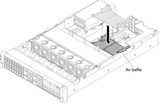 00MU908 Lenovo x3650 M5 PCIe Thermal Solution