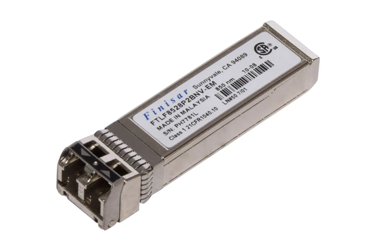 FTLF8528P2BNV-EM Dell FINISAR 8GB FC SHORTWAVE SFP 850NM