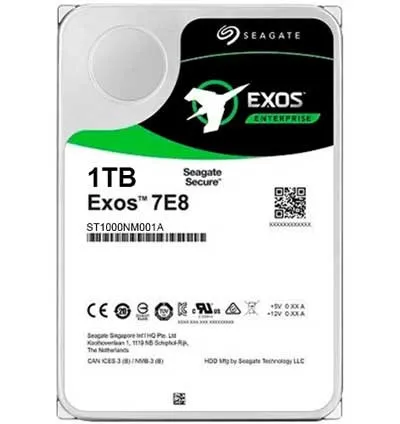 ST1000NM001A SEAGATE EXOS 7E8 1TB 7.2K 12G 3.5INCH SAS HDD