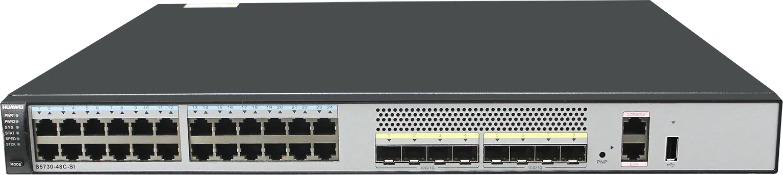 S5730-48C-SI-AC HUAWEI S5730 24*1G RJ-45 8-SFP+ L3 STACKABLE SWITCH