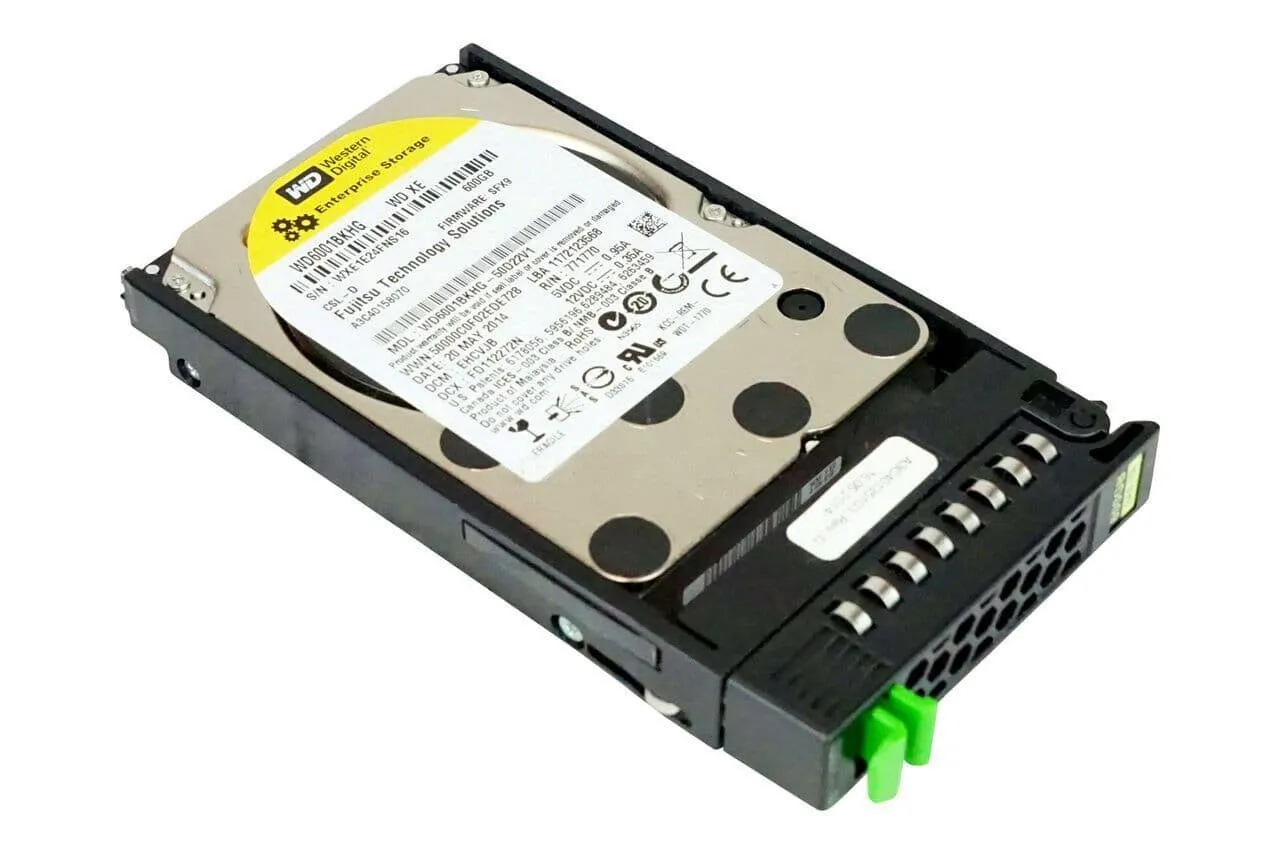 A3C40158070 FUJITSU 600GB 10K 6G 2,5INCH SAS HDD