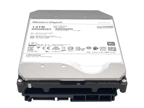 WUH721414AL4204 WD 14TB 7,2K 12G 3,5INCH SAS HDD
