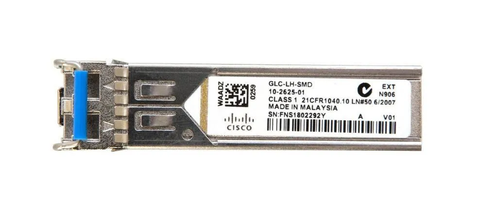 GLC-LH-SMD CISCO 1000BASE-LX/LH SFP transceiver module. MMF/SMF. 1310nm. DOM