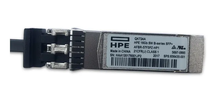 QK724A HPE B-SERIES 16GB FC SW SFP+1 PCK TRANSCEIVER