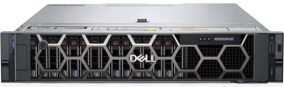 PER550-8LFF-2X4309Y-64GB-24TB-12TB DELL PER550 H755 2*4309Y 8*8GB 2*12TB SSD 6*2TB SSD 2*PSU