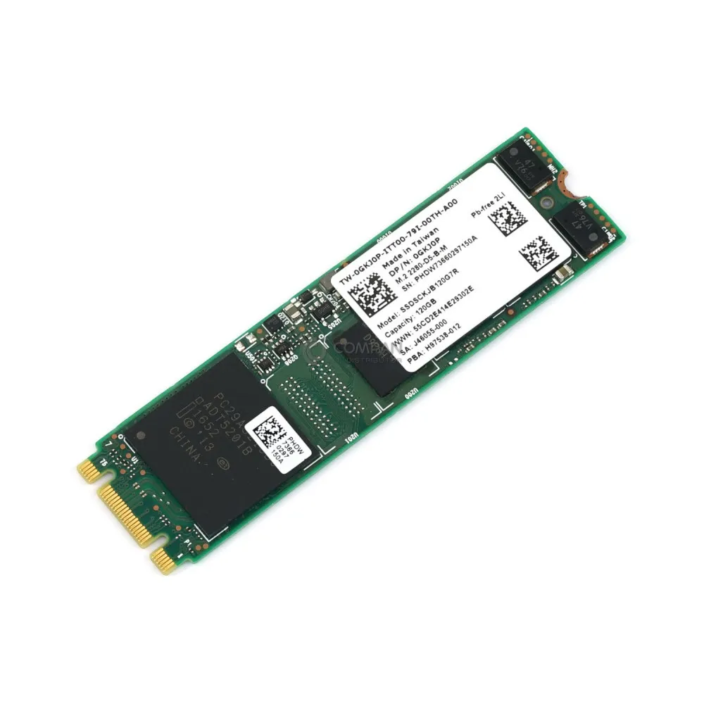 GKJ0P Dell 120GB SSD SATA M.2 2280 PCIe RI MLC for BOSS Card