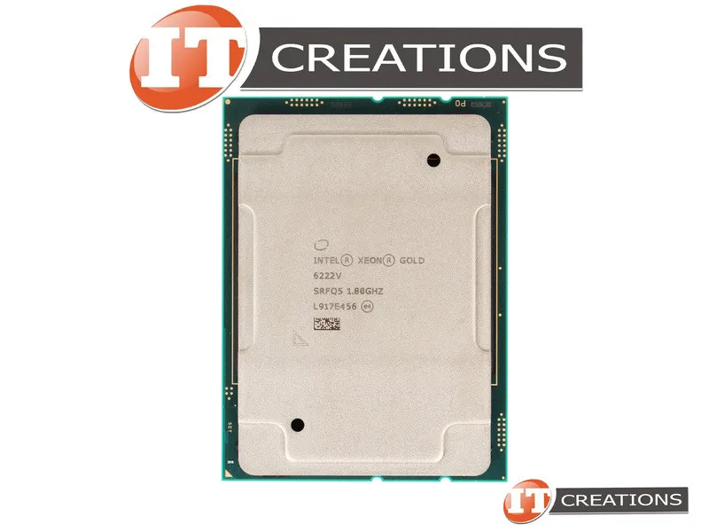 SRFQ5 INTEL XEON 20 CORE CPU GOLD 6222V 27,5M 1,80GHZ