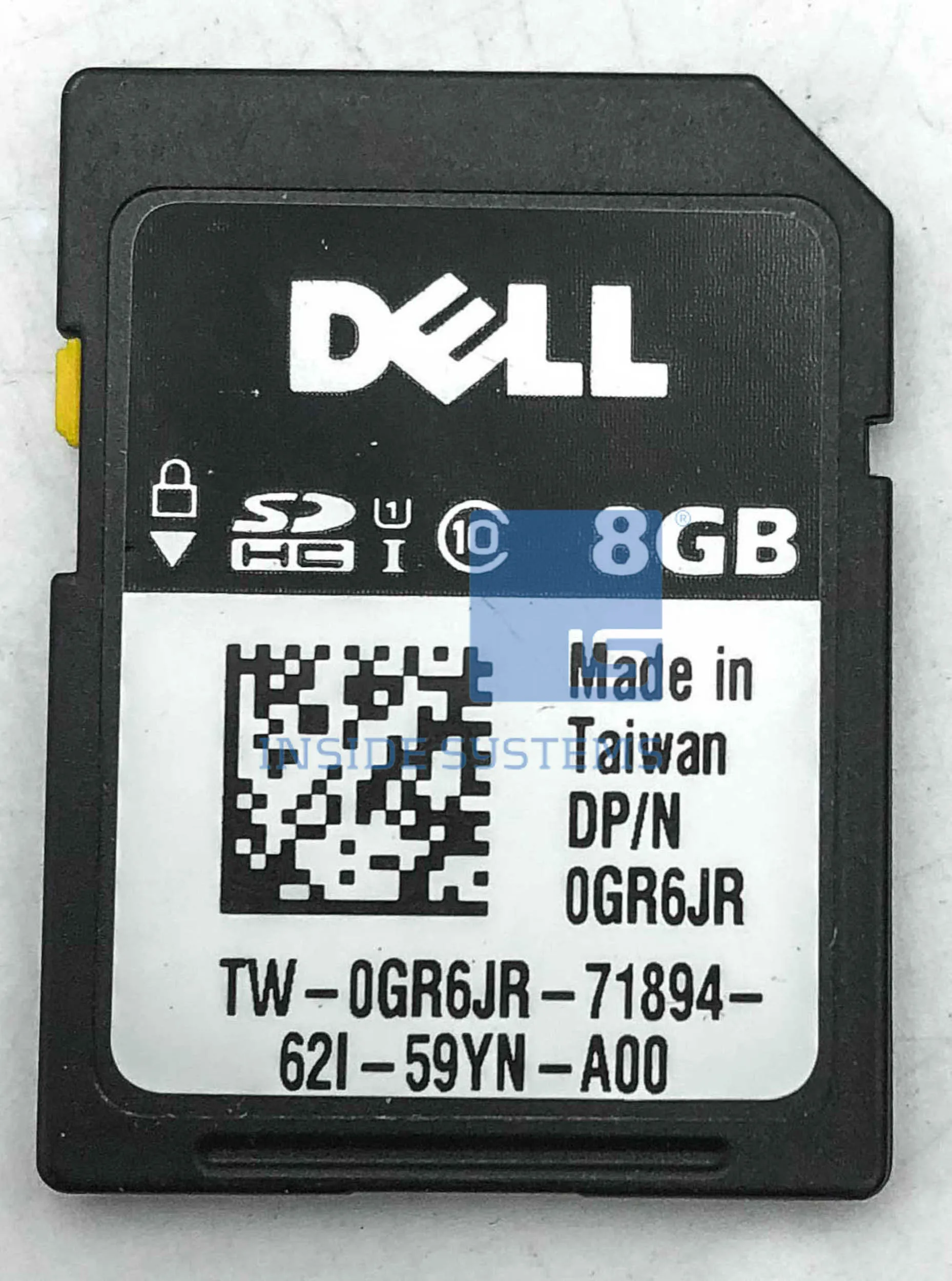 626K1 Dell 8GB SD Card