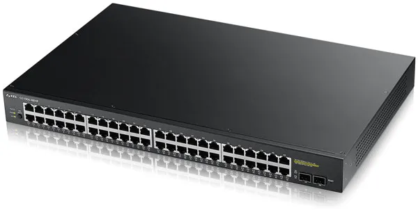 GS1920-48HP ZYXEL 48PORT GBE SMART MANAGED SWITCH