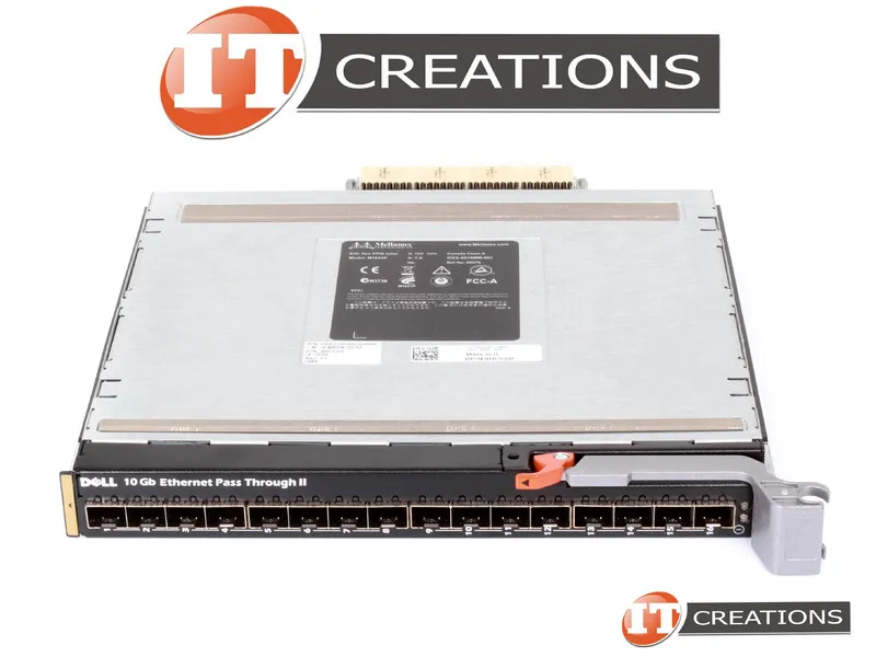 HCC2D DELL POWEREDGE M1000E 16-PORT ETHERNET PASS-THRU MODULE